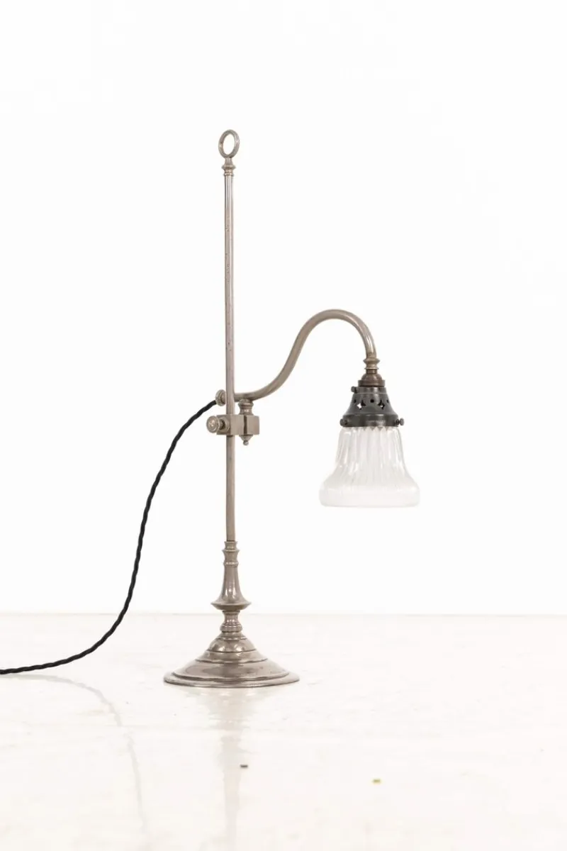Sale Pamono Antique French Rise and Fall Desk Lamp, 1890s