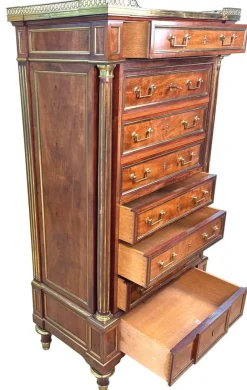 Sale Pamono Antique French Secretaire in Mahogany, 1870