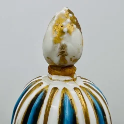 New Pamono Antique French Sevres Style Porcelain Double Handled Urn
