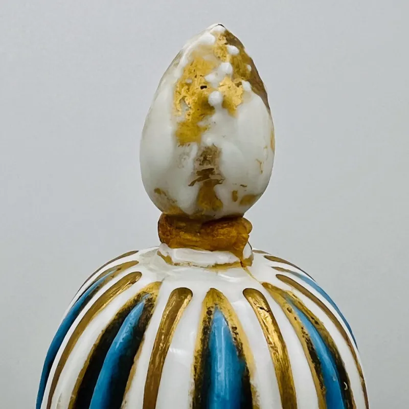 New Pamono Antique French Sevres Style Porcelain Double Handled Urn