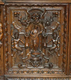Pamono Antique French Sideboard in Walnut, 1850><noscript><img width=