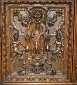 Pamono Antique French Sideboard in Walnut, 1850><noscript><img width=