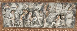 Discount Pamono Antique French Silvered and Gilted Copper Jewellery Casket Box from AB Paris