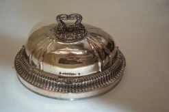Pamono Antique French Silver-Plated Cloche><noscript><img width=
