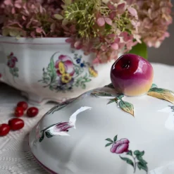 Pamono Antique French Soup Tureen from Lunéville, Early 20th Century><noscript><img width=