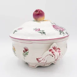 Pamono Antique French Soup Tureen from Lunéville, Early 20th Century><noscript><img width=