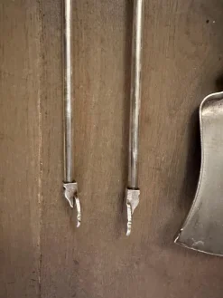 Discount Pamono Antique French Steel Ornate Fire Tools, Set of 3