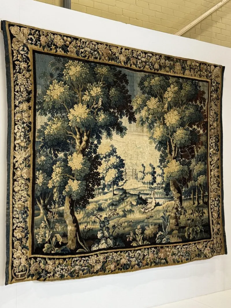 Online Pamono Antique French Tapestry, 1700s