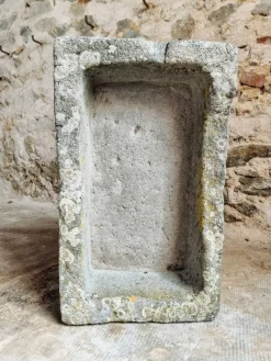 Pamono Antique French Volcanic Stone Trough, 18th Century><noscript><img width=