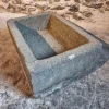 New Pamono Antique French Volvic Stone Trough Water Basin, Puy-de-Dôme, 18th Century