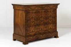 Pamono Antique French Walnut Commode, 1800s> Dressers, Commodes & Chests