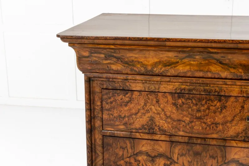 Pamono Antique French Walnut Commode, 1800s> Dressers, Commodes & Chests