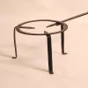 Outlet Pamono Antique French Wrought Iron Tripod Fireplace Stand, 1890s