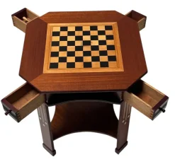 Pamono Antique Game Table, 1900s><noscript><img width=