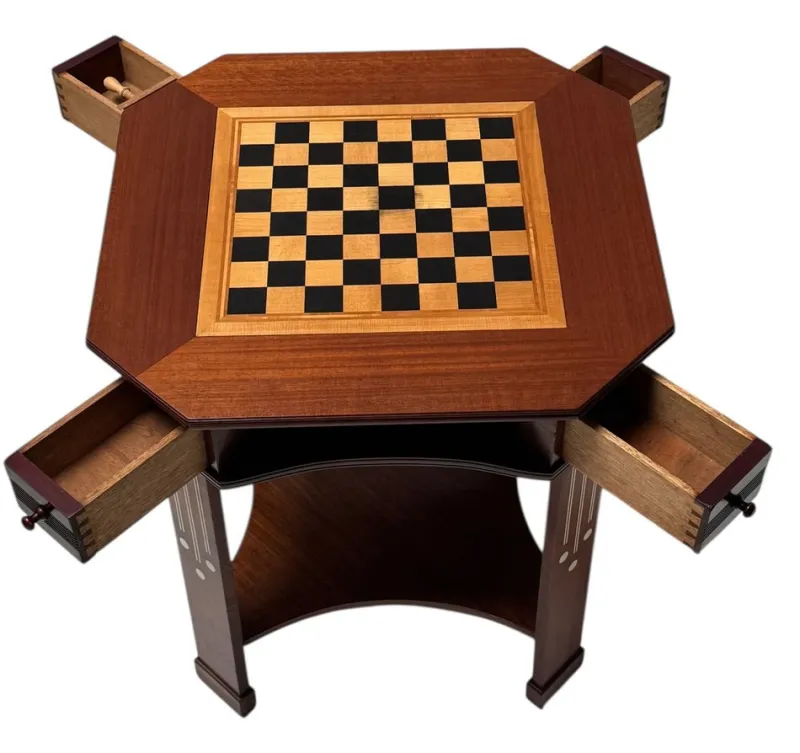 Pamono Antique Game Table, 1900s> Game Tables