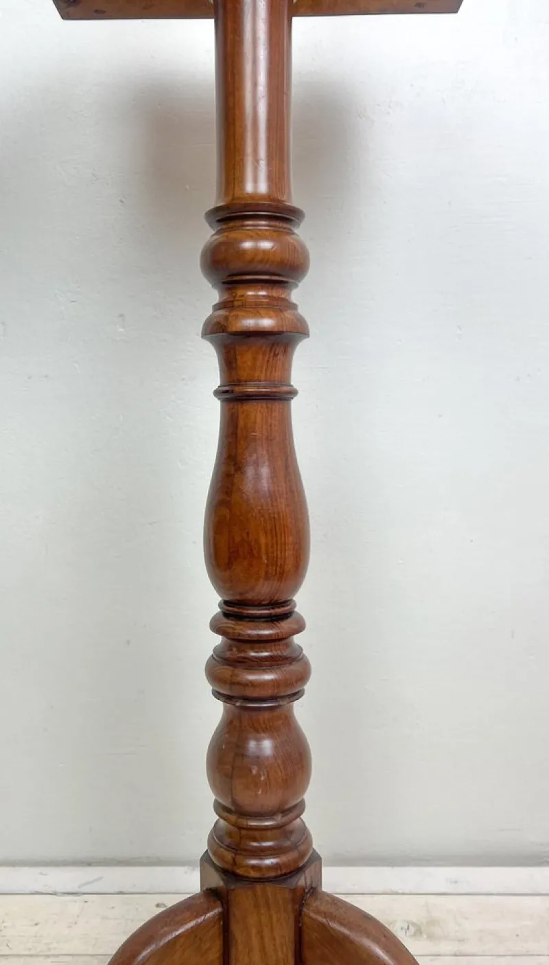 Pamono Antique Gentleman's Barber Shaving Mirror Stand, 1930s> Racks, Hooks & Valets