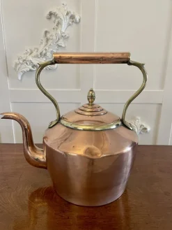Pamono Antique George III Copper Kettle, 1800s> Coffee & Tea Service