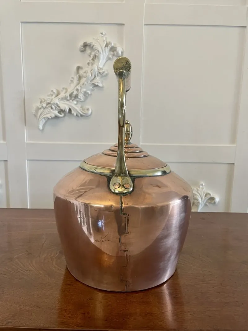 Pamono Antique George III Copper Kettle, 1800s> Coffee & Tea Service