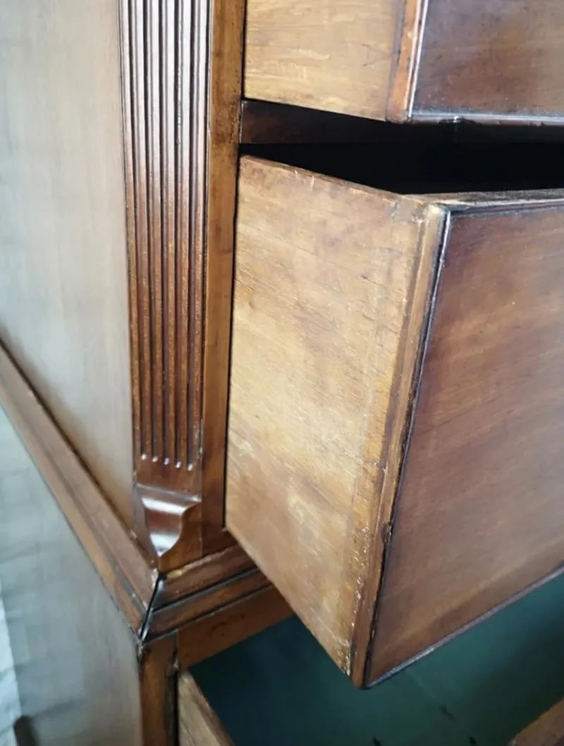 Pamono Antique George III Mahogany Tallboy, 1760> Dressers, Commodes & Chests
