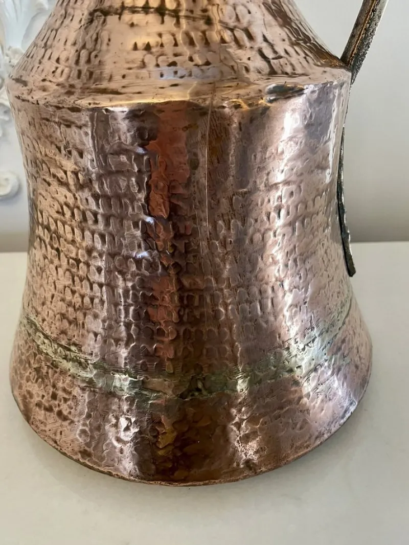 Pamono Antique George III Quality Copper Water Jug, 1800s> Bottles, Carafes & Jugs