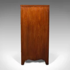 Pamono Antique Georgian English Secretaire Cabinet with Chest of Drawers & Desk><noscript><img width=