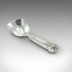 Pamono Antique Georgian English Sterling Silver Sugar Spoon, 1780><noscript><img width=