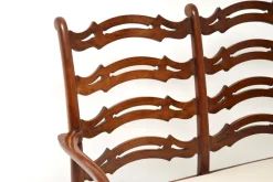 Sale Pamono Antique Georgian Ladderback Settee, 1820s