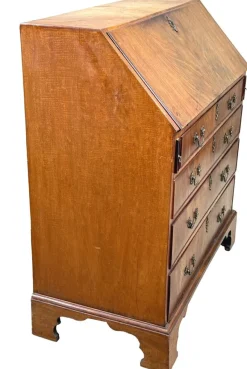 Pamono Antique Georgian Secretaire in Mahogany, 1870><noscript><img width=