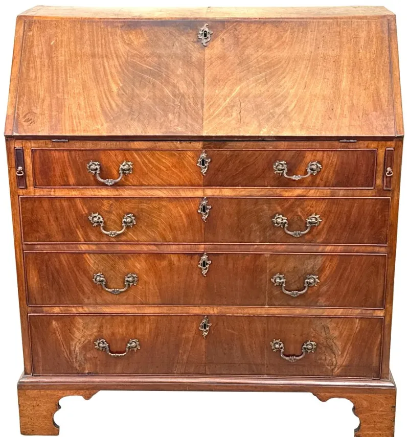 Pamono Antique Georgian Secretaire in Mahogany, 1870> Secretaires