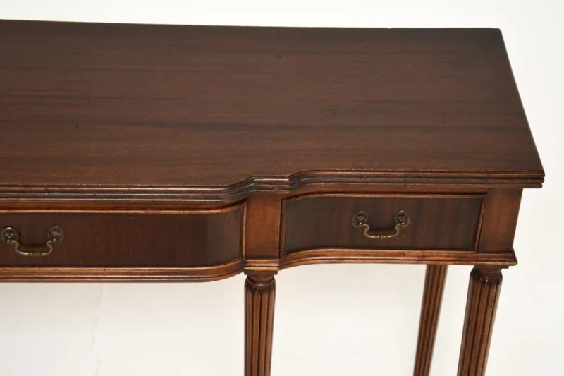 New Pamono Antique Georgian Style Console Table, 1950