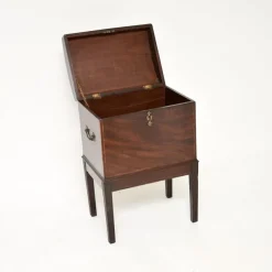 Pamono Antique Georgian Wine Cooler by Gillows, 1790> Ice Buckets & Wine Coolers