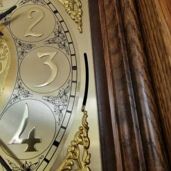 Pamono Antique Germa Table Clock withn Tempus Nascendi Tempus Moriendi Engraving><noscript><img width=