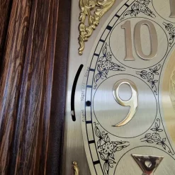 Pamono Antique Germa Table Clock withn Tempus Nascendi Tempus Moriendi Engraving><noscript><img width=