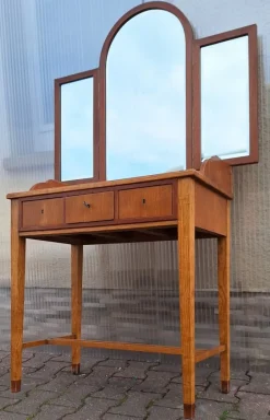 Pamono Antique German Art Deco Dressing Table, 1920s><noscript><img width=