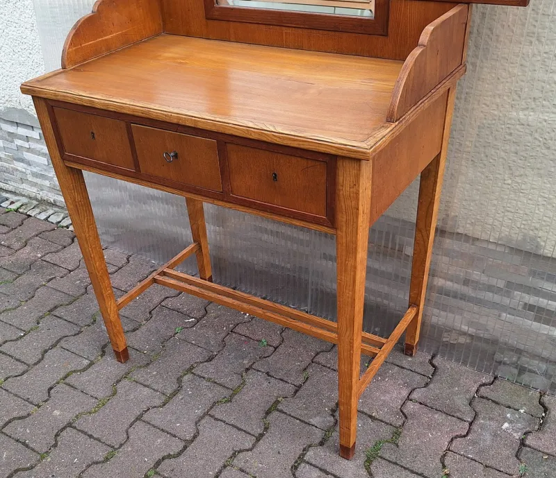 Pamono Antique German Art Deco Dressing Table, 1920s> Dressing Tables
