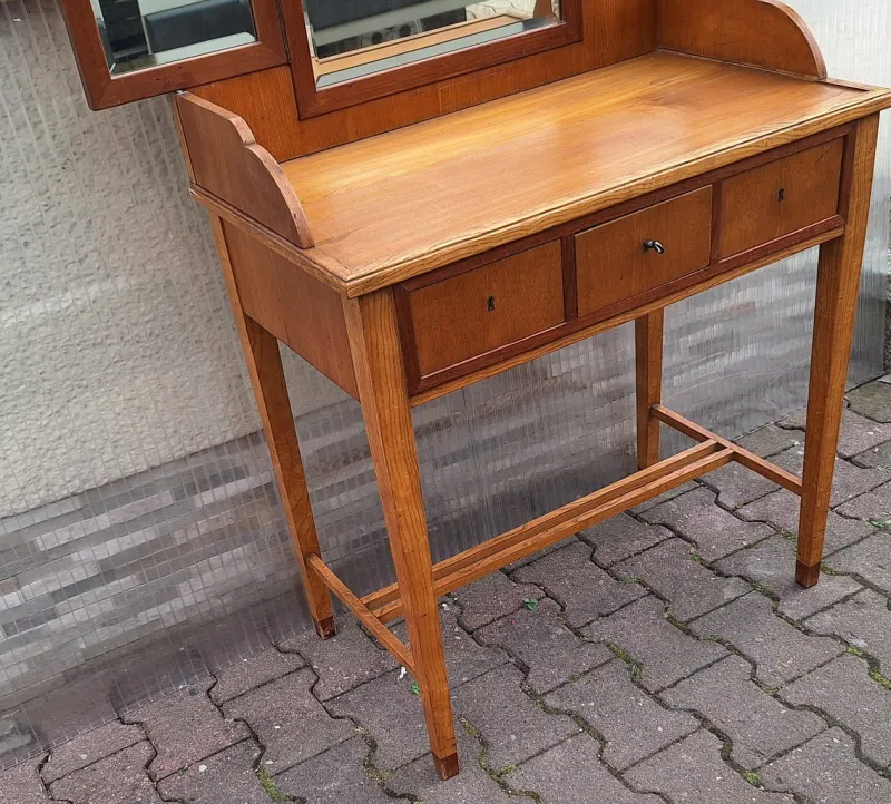 Pamono Antique German Art Deco Dressing Table, 1920s> Dressing Tables
