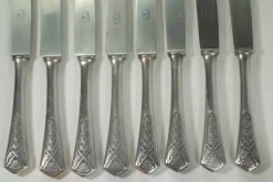 Pamono Antique German Cutlery Set from Peka, Set of 24> Cutlery & Serving Utensils
