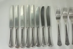 Pamono Antique German Cutlery Set from Peka, Set of 24><noscript><img width=