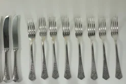 Pamono Antique German Cutlery Set from Peka, Set of 24><noscript><img width=