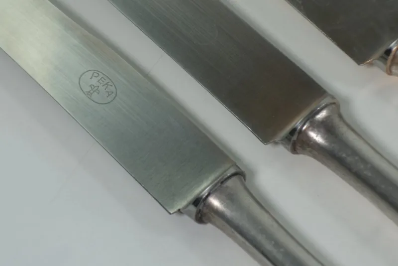 Pamono Antique German Cutlery Set from Peka, Set of 24> Cutlery & Serving Utensils