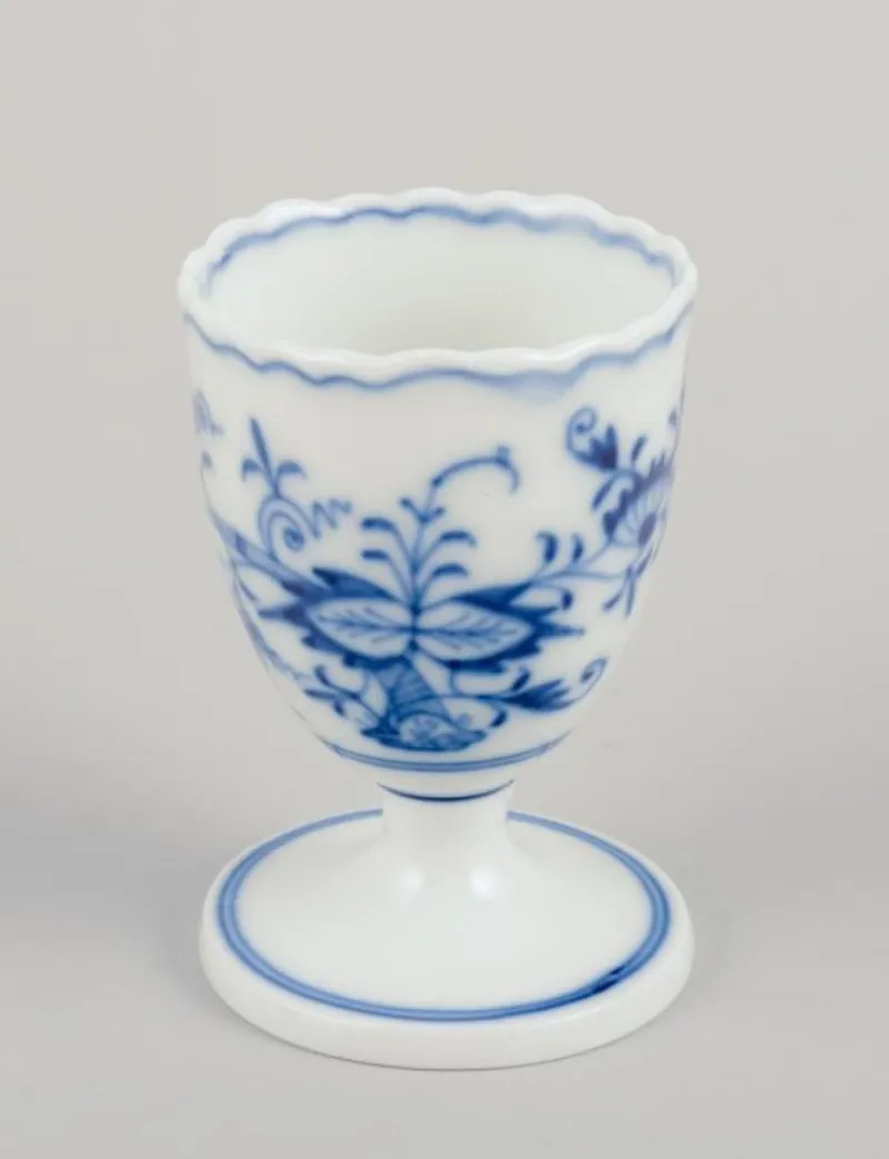 Pamono Antique German Egg Cups from Meissen, 1890s, Set of 5> Serving Dishes