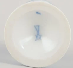 Pamono Antique German Egg Cups from Meissen, 1890s, Set of 5><noscript><img width=