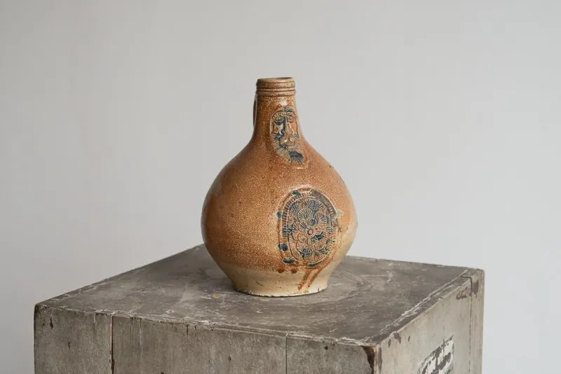 Pamono Antique German Jug in Salt Glazed Stoneware> Bottles, Carafes & Jugs