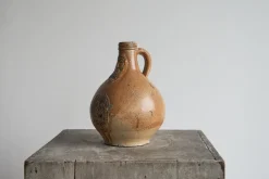 Pamono Antique German Jug in Salt Glazed Stoneware><noscript><img width=