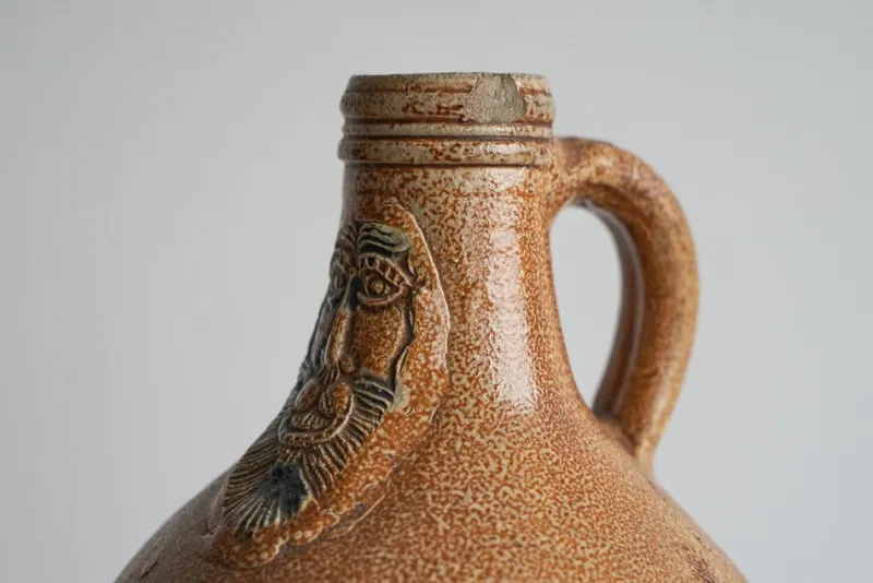Pamono Antique German Jug in Salt Glazed Stoneware> Bottles, Carafes & Jugs