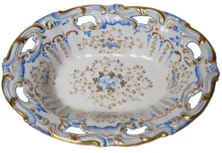 Pamono Antique German Porcelain Dish from SPM Berlin> Serving Dishes