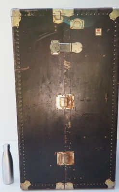 Pamono Antique German Suitcase from Mädler, 1890s><noscript><img width=