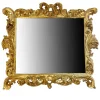 New Pamono Antique Gilded Frame Mirror, 1700s
