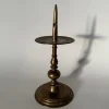 New Pamono Antique Gilt Bronze Candlestick, 1500s