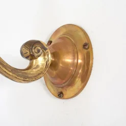 Pamono Antique Glass Wall Light from Holophane, 1950s><noscript><img width=